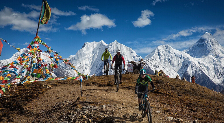 Mountain Biking on Himalayas