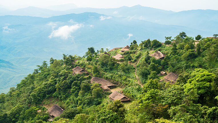 Longwa village, Nagaland