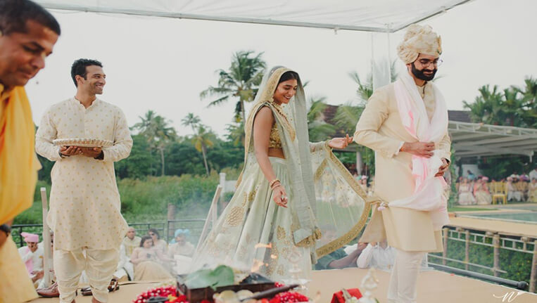 Wedding in the Exotic Backwaters of Alleppey