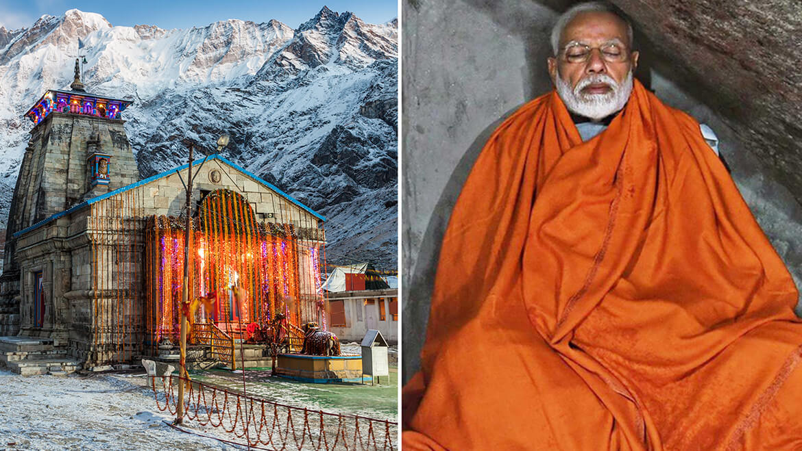 What All You Need to Know About ‘Dhyan Kutiya’ – The Cave Where PM Modi Meditated 