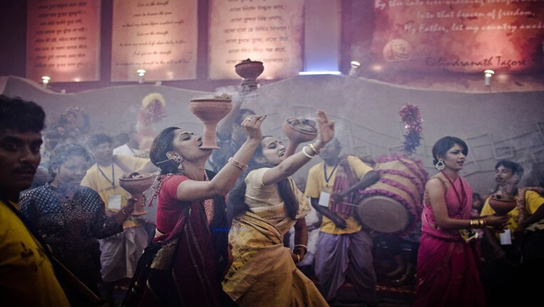 durga puja celebration