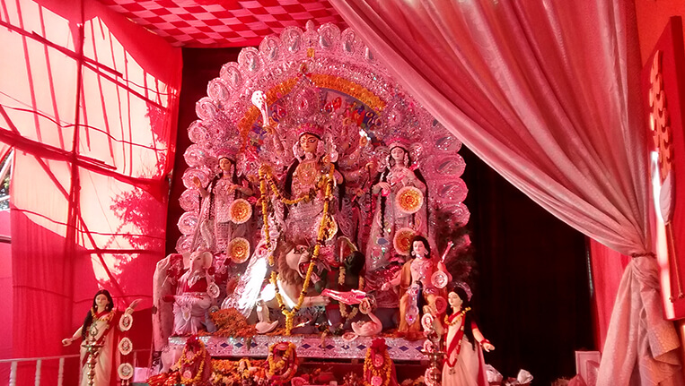 Durga Puja Celebration in Delhi