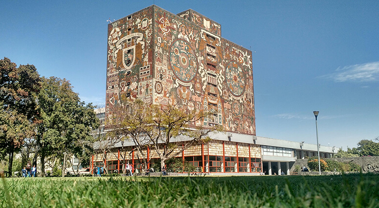 UNAM Central Library, Mexico-City, Mexico