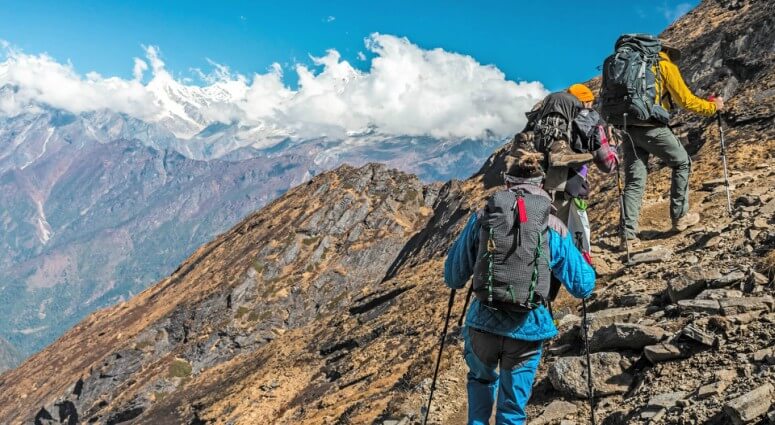 trekking in annapurnas nepal