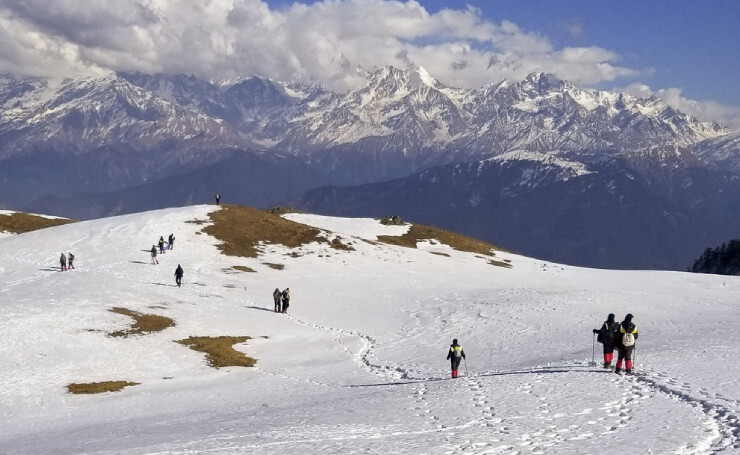 Bedni Bugyal in Winters