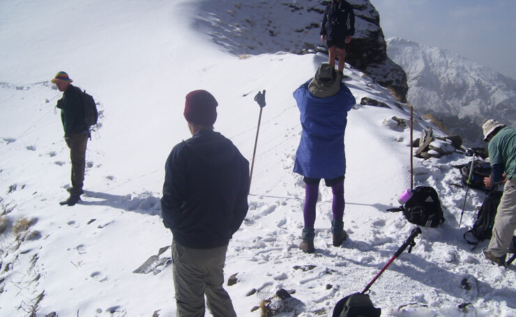 Kuari Pass Winter Trek