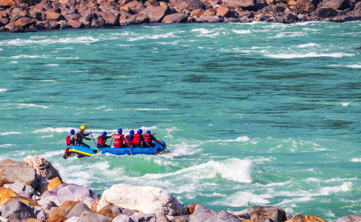 River Rafting in Rishikesh