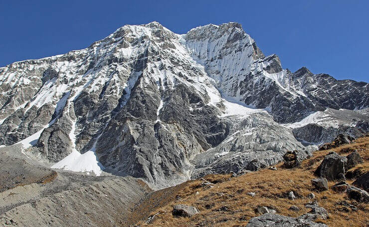 Mt Tenchenkhang Peak Sikkim