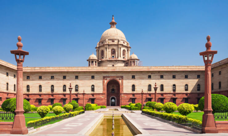 Rashtrapati Bhawan, Delhi