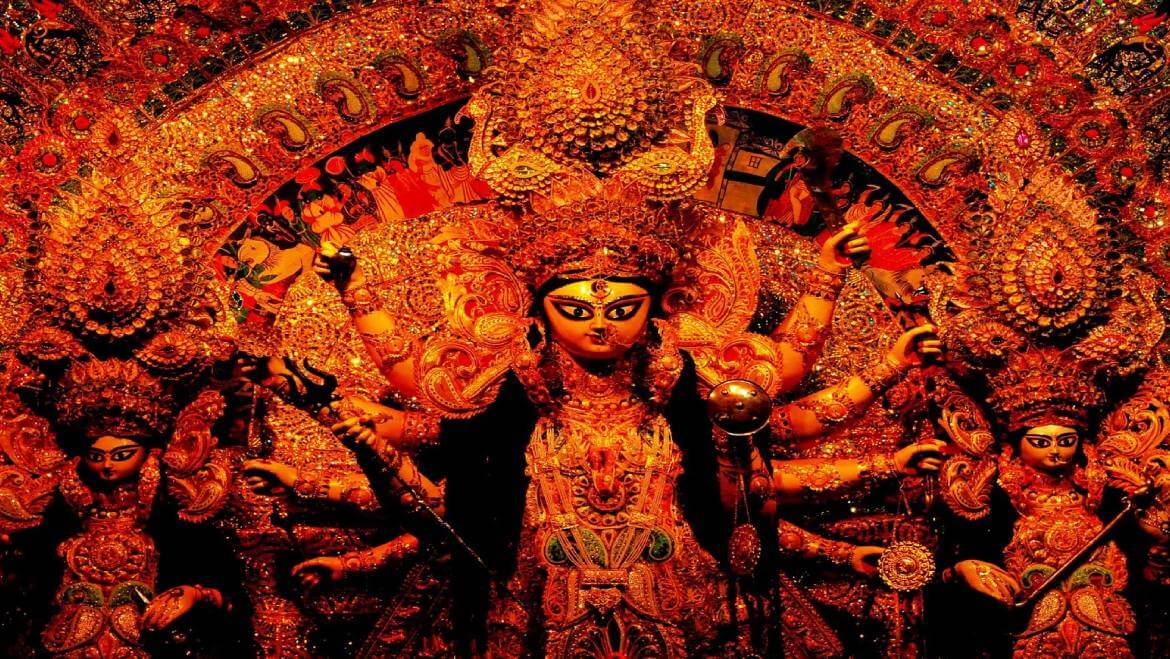 Colourful pictures from Durga Puja celebrations across India | Photogallery  - ETimes