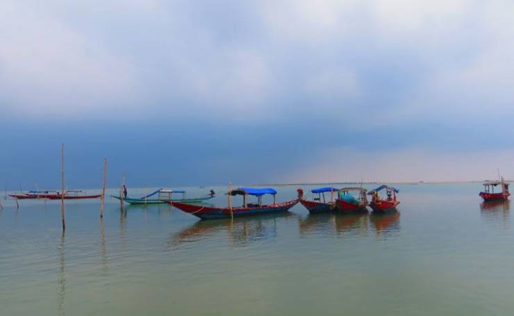 Cruising on Chilika-Lake