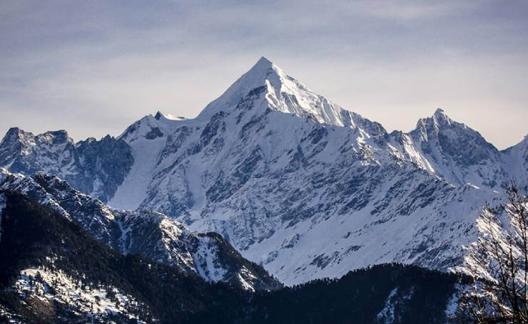Munsiyari- Panchachuli Peak View from Munsiyari