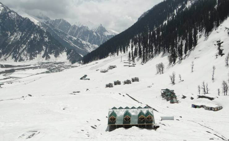 Sonamarg Kashmir in Winter