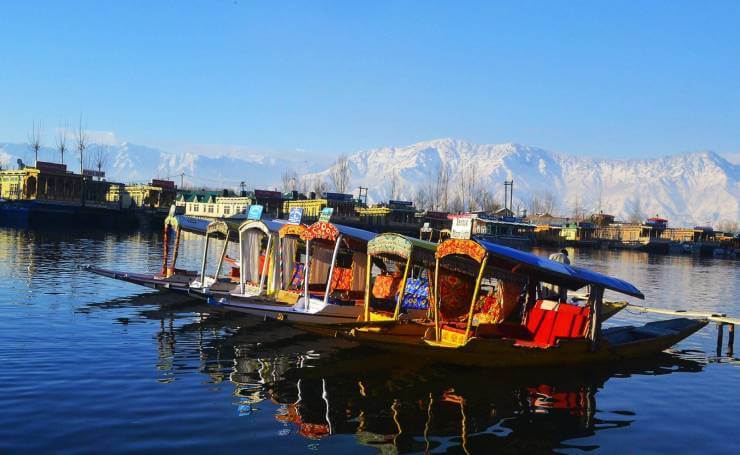 Shikara Ride in Kashmir