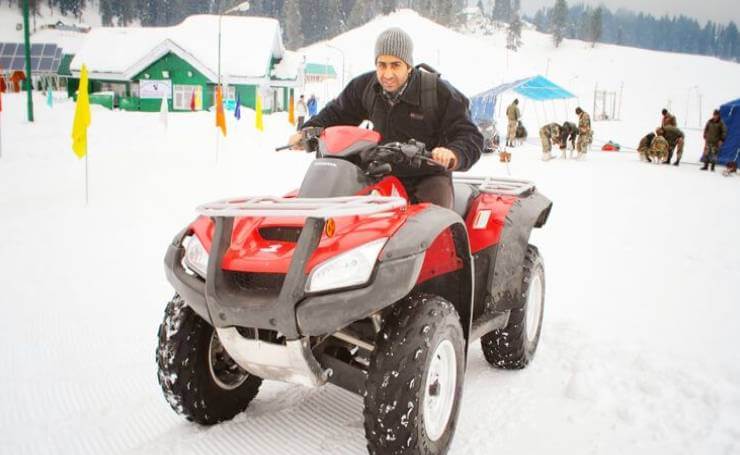 Snow Festival in Gulmarg Kashmir