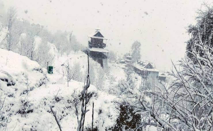 Shimla Snowfall Tourist Place in Himachal