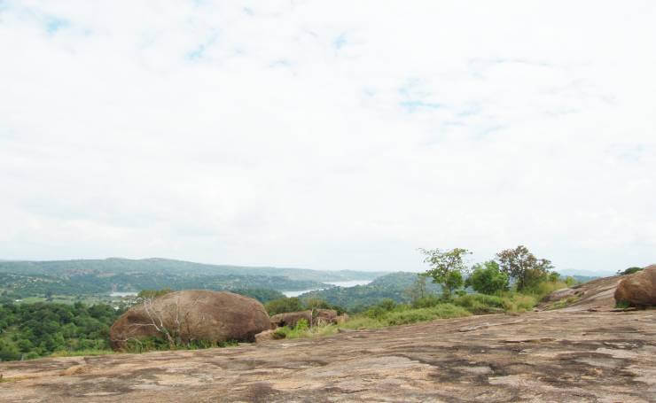 Savandurga Near Bangalore