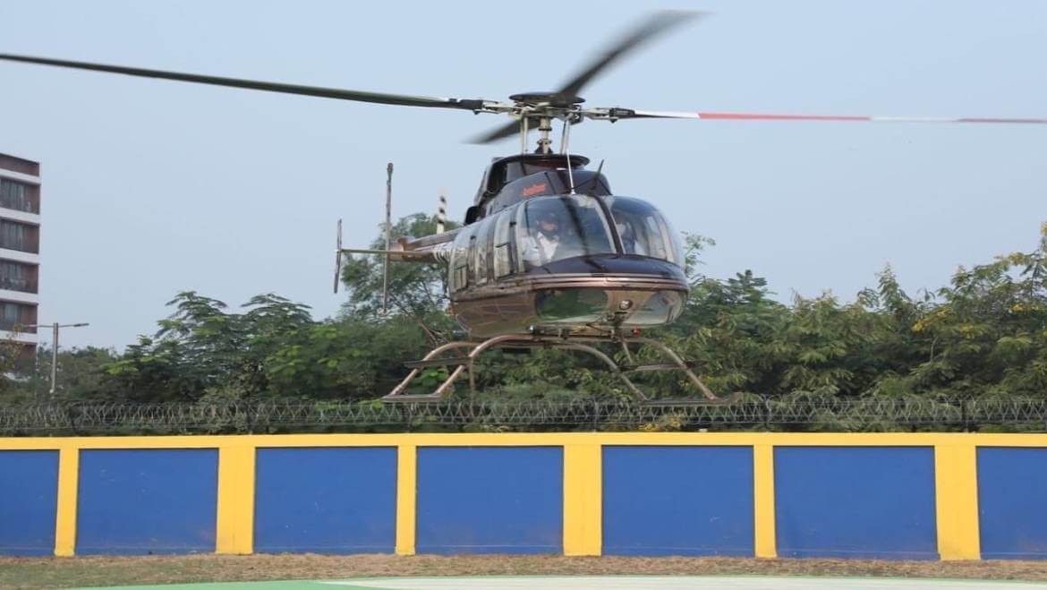 No helicopter joy ride in Ahmedabad during Uttarayan
