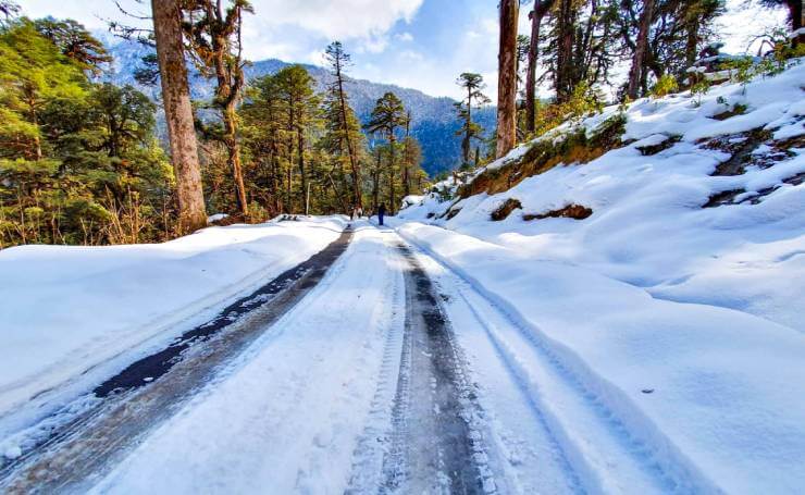 Mechuka Valley Snow Tourist Place in Arunachal