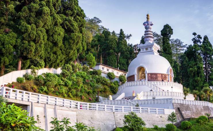 Peace Pagoda Darjeeling