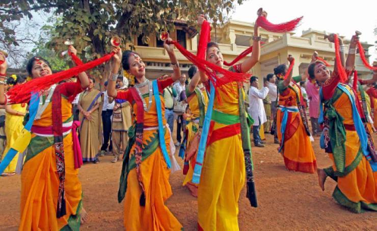 West Bengal-Cultural fest Vishwa Bharati Santiniketan