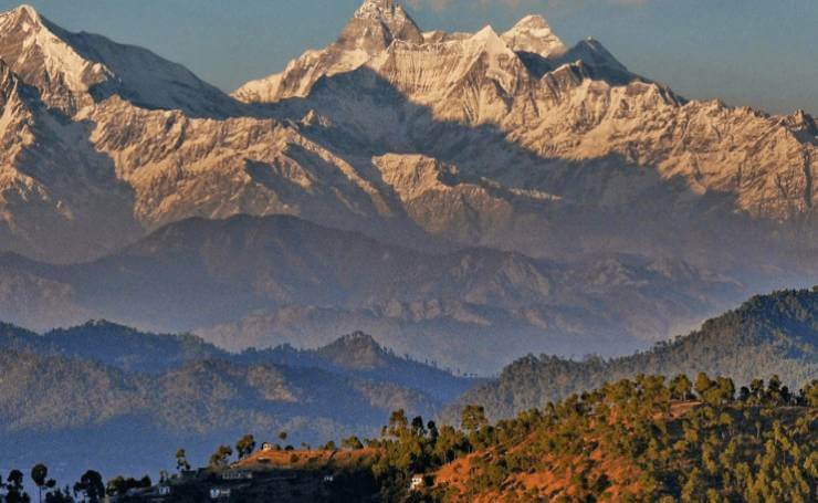 Binsar - Nanda Devi View from Binsar Uttarakhand