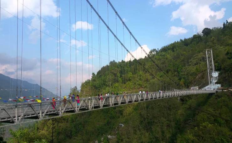 Singshore Bridge Sikkim