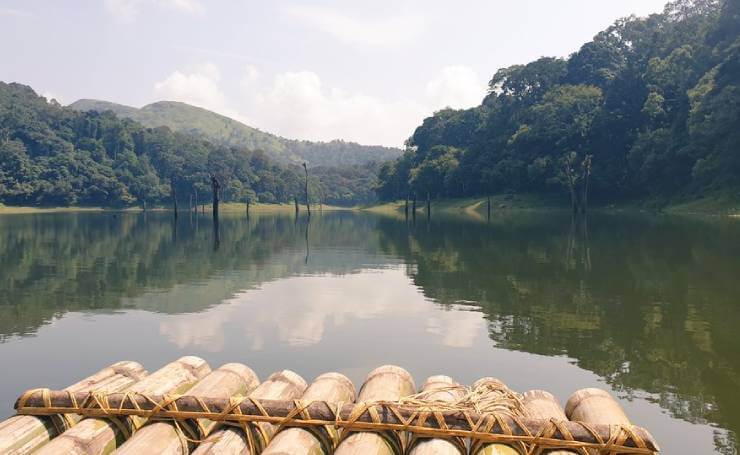 Bamboo Rafting in Kerala