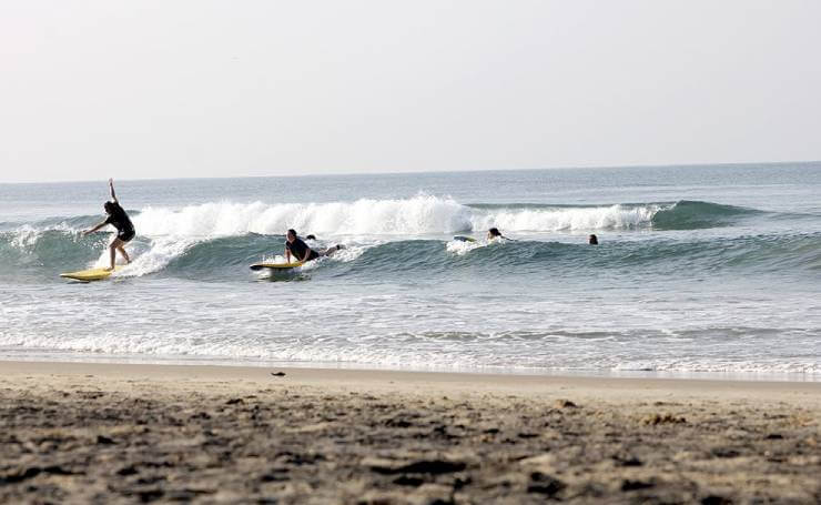 Surfing in Kerala