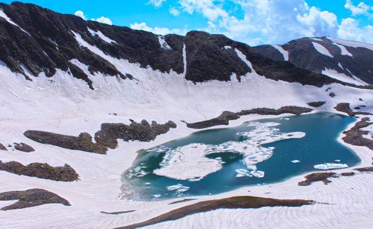 Alpather Lake Gulmarg Kashmir