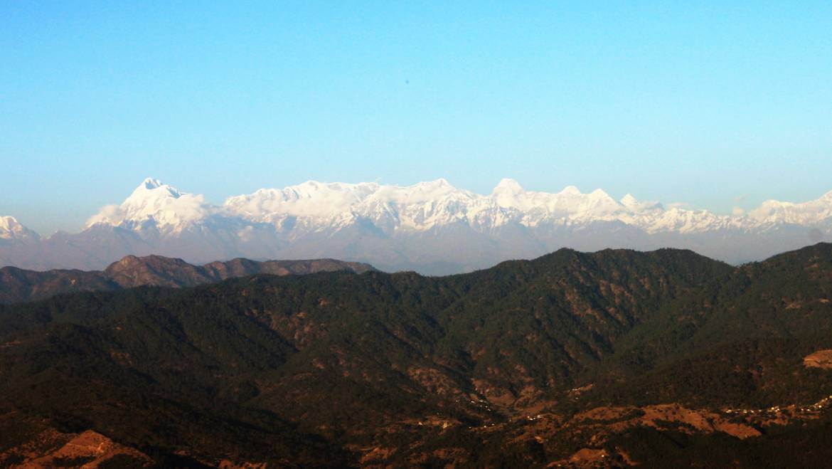 Ranikhet Tourism- Himalayas from Ranikhet