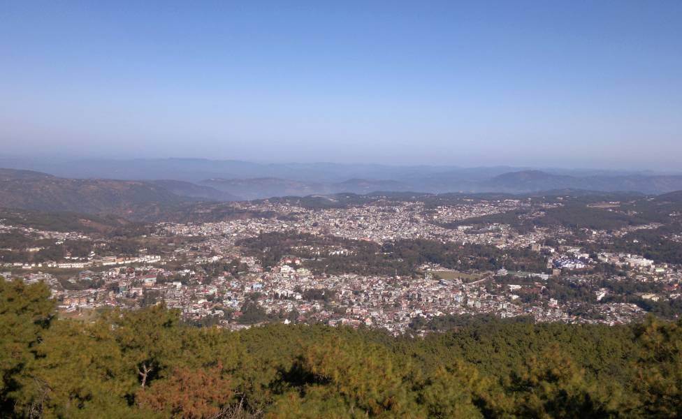 View from Shillong Peak