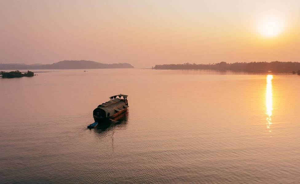 Backwaters of Chapora River Goa