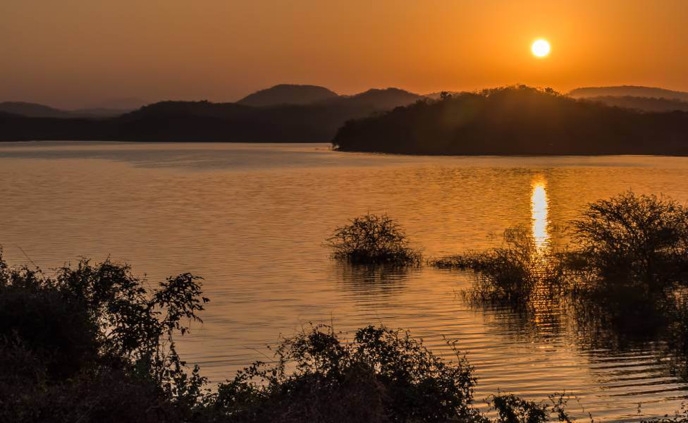 Kamleshwar Dam Inside Gir Forest