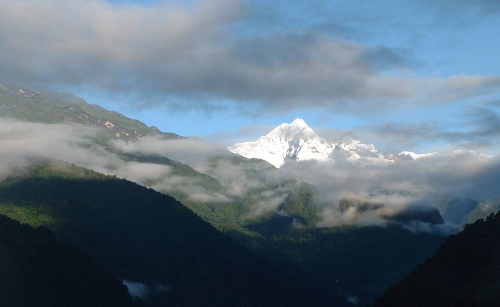 Mountain View from Dzongu