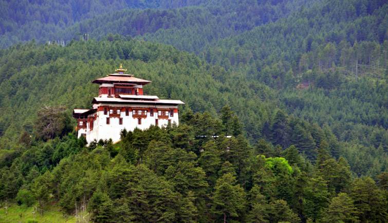 Bumthang - Jakar Dzong Bhutan