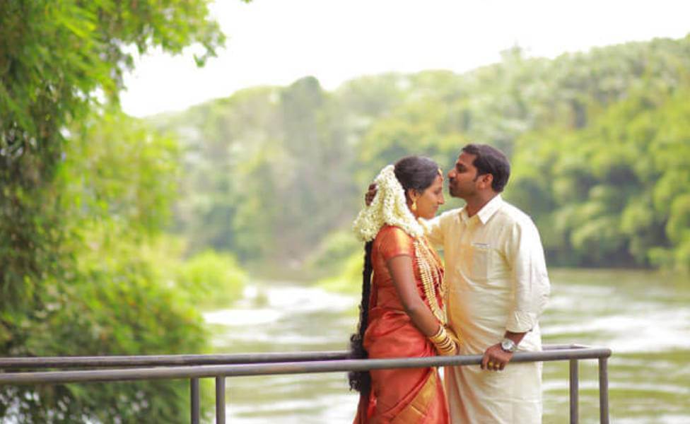 Kerala Backwater Wedding Shoot