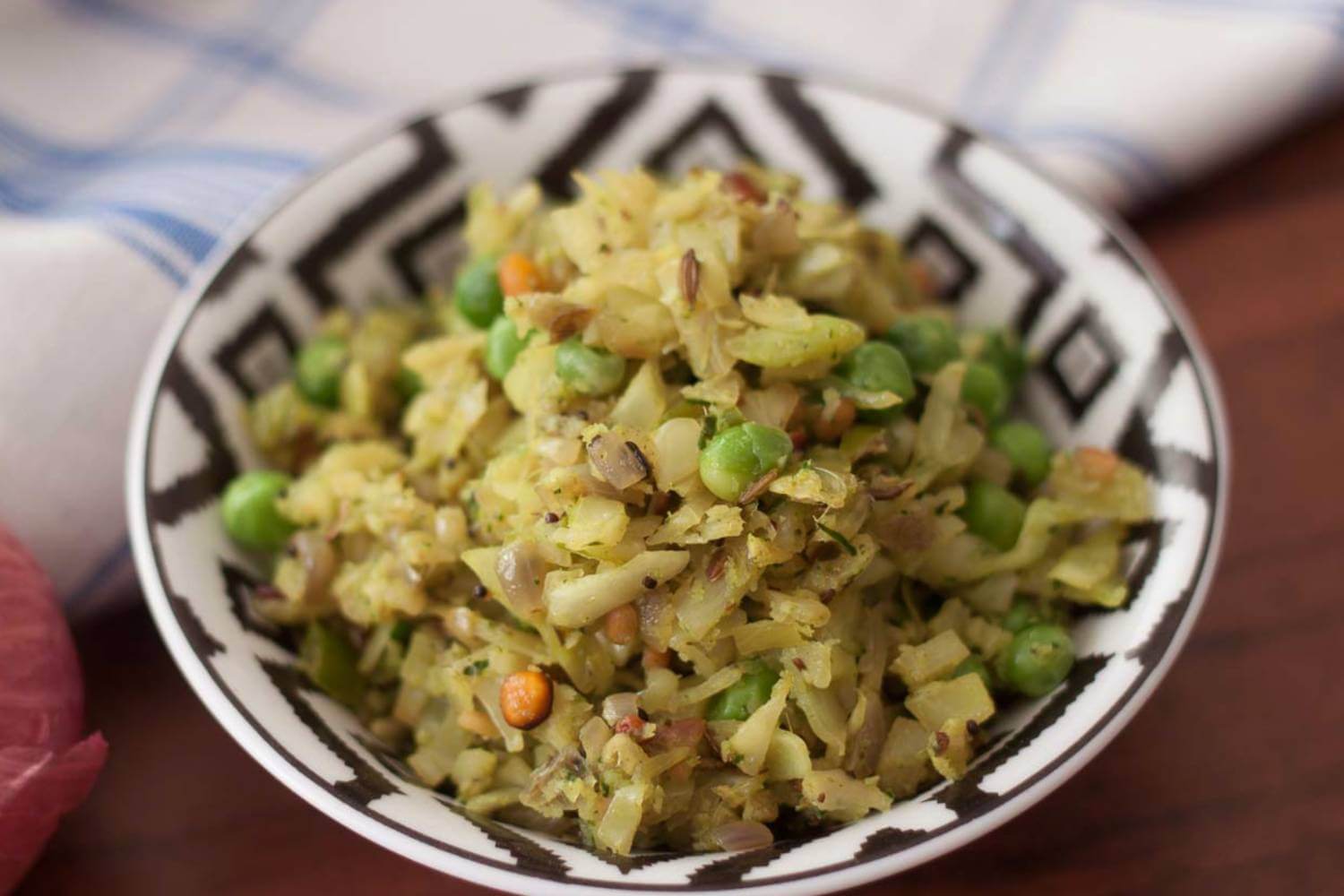 Onam Sadhya Cabbage Thoran