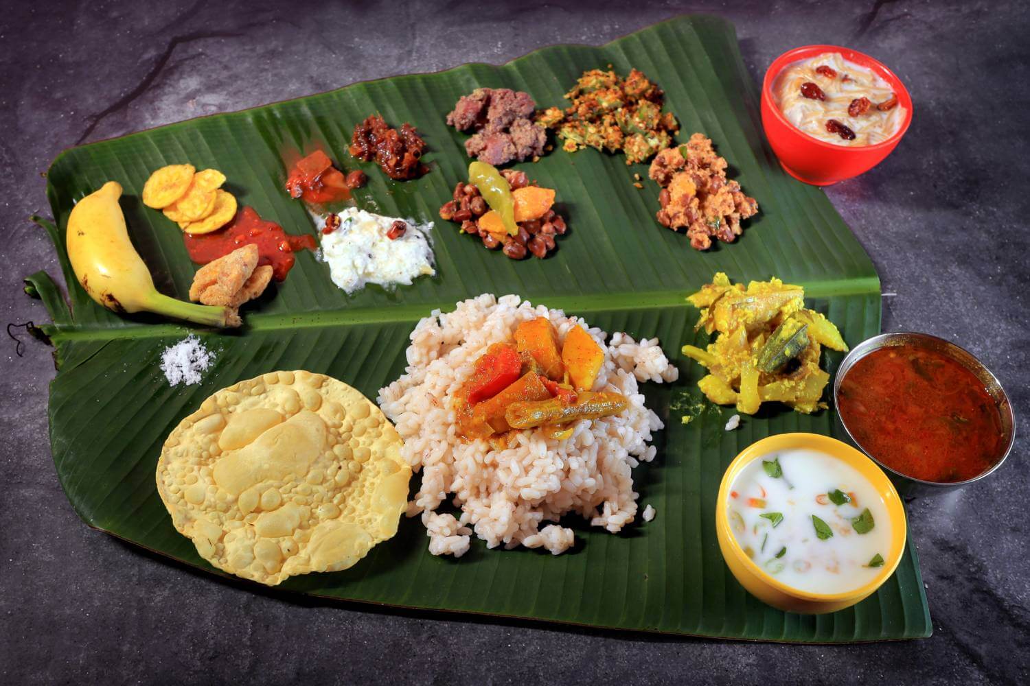 Onam Sadhya Dishes
