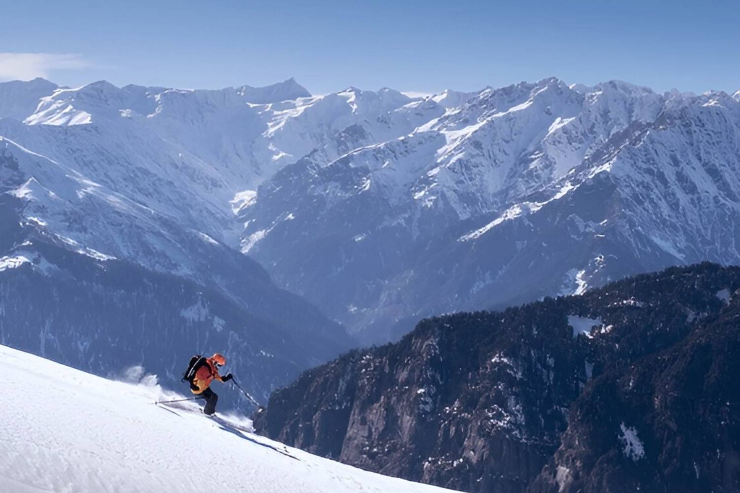 Skiing in Himachal Pradesh