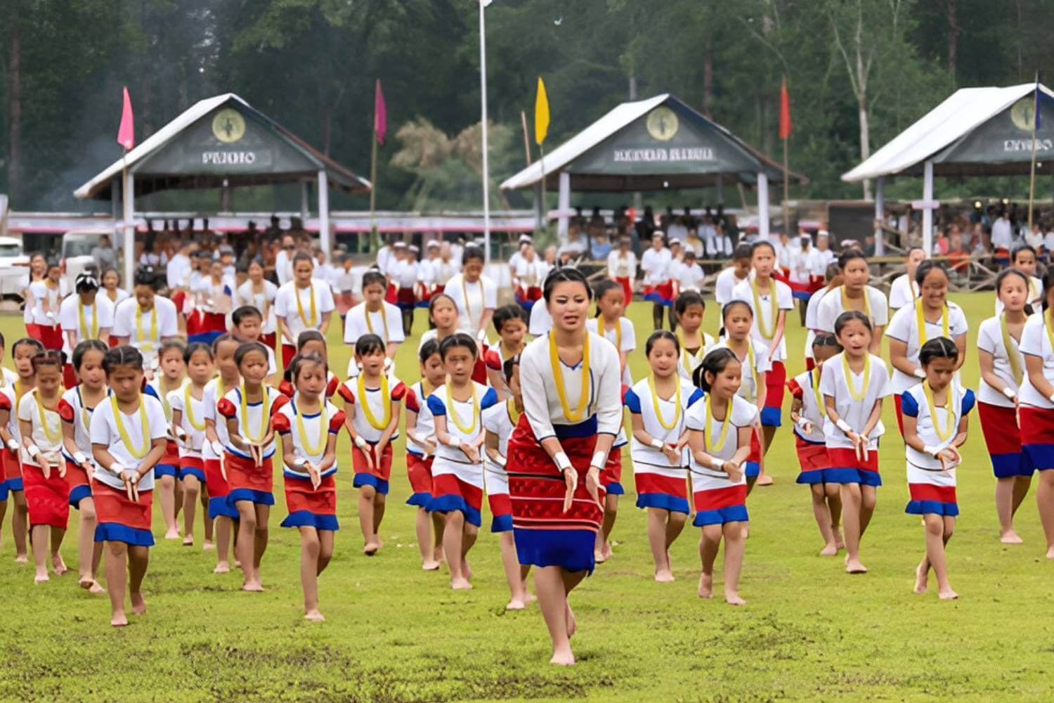 Activities at Ziro Music Festival Arunachal Pradesh