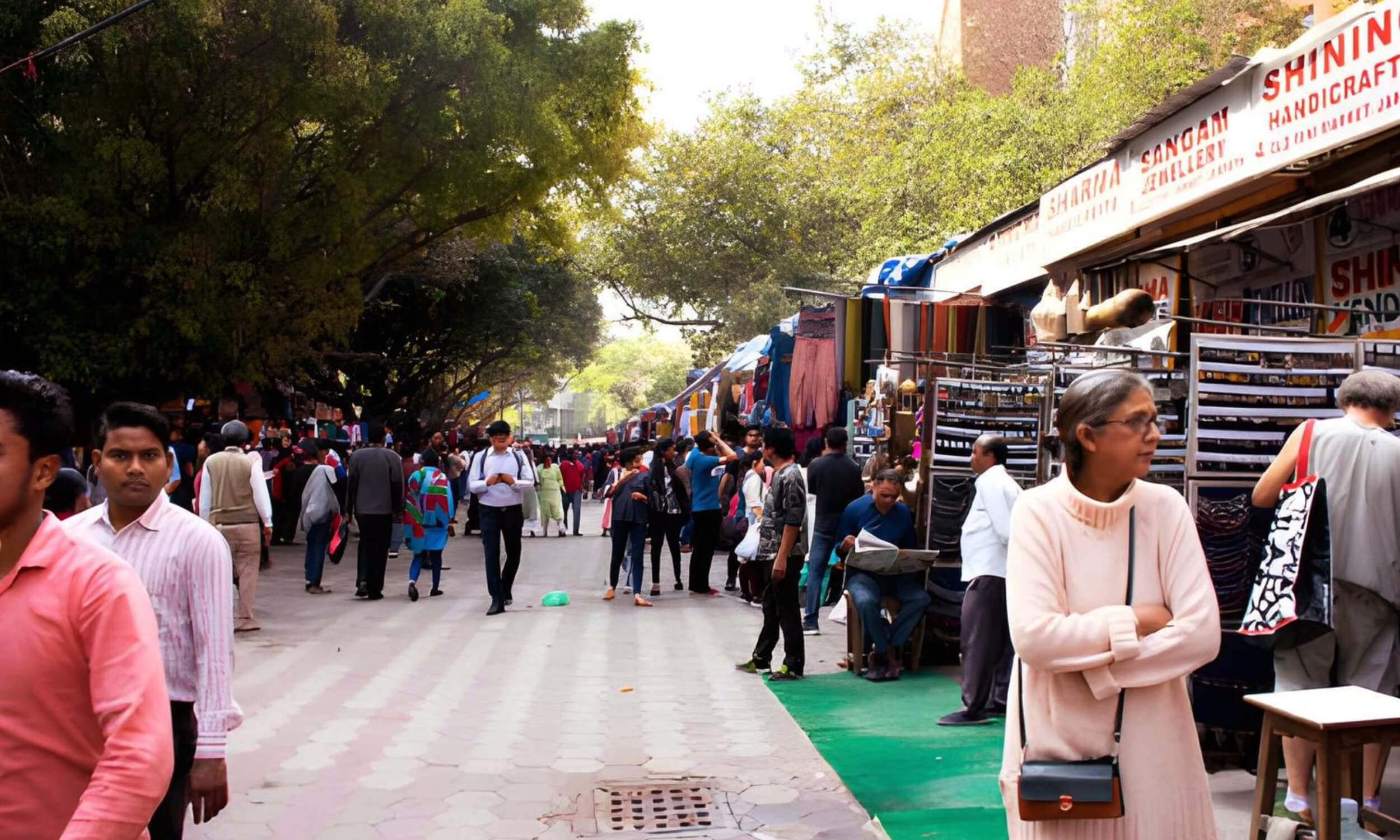 Janpath Market Delhi