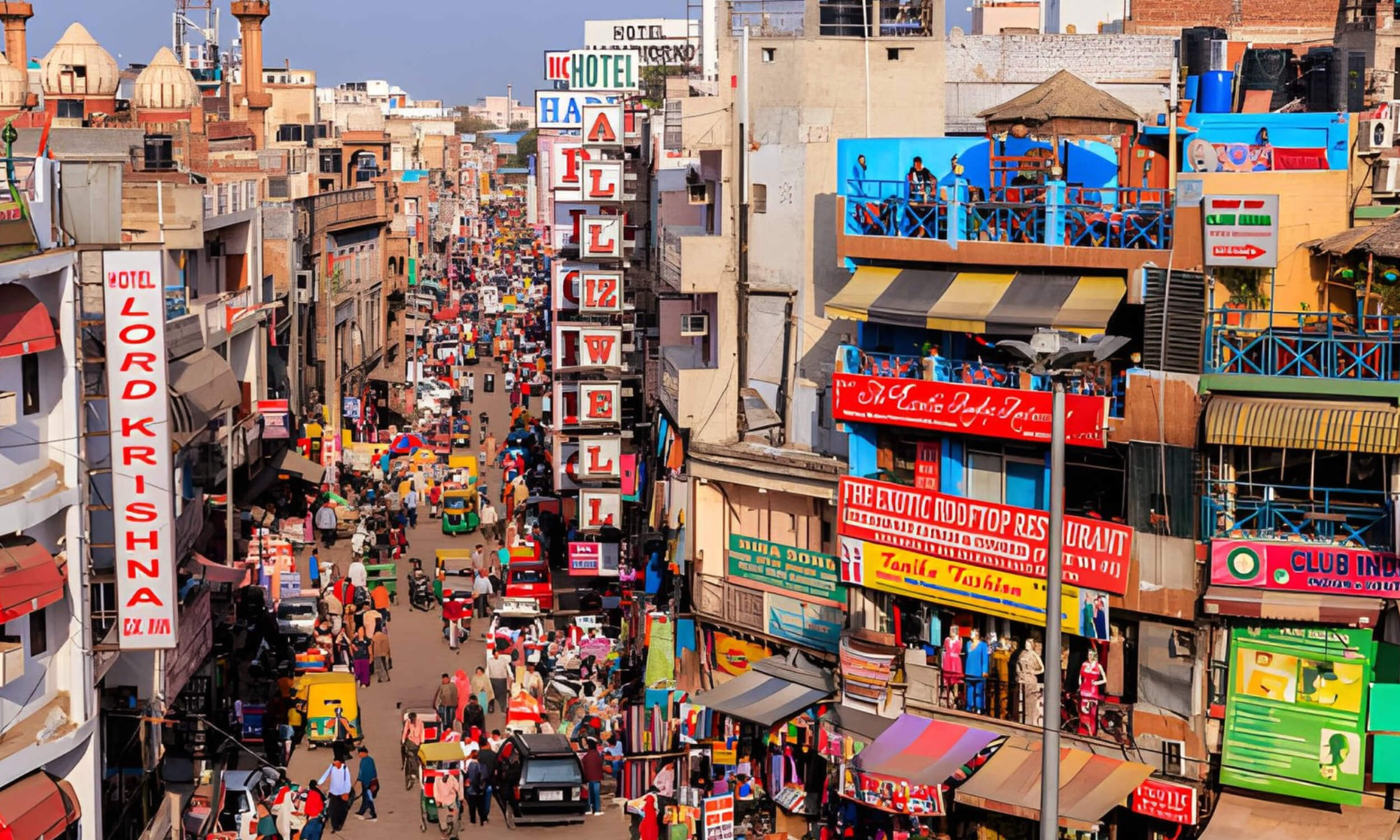 Paharganj Market Delhi