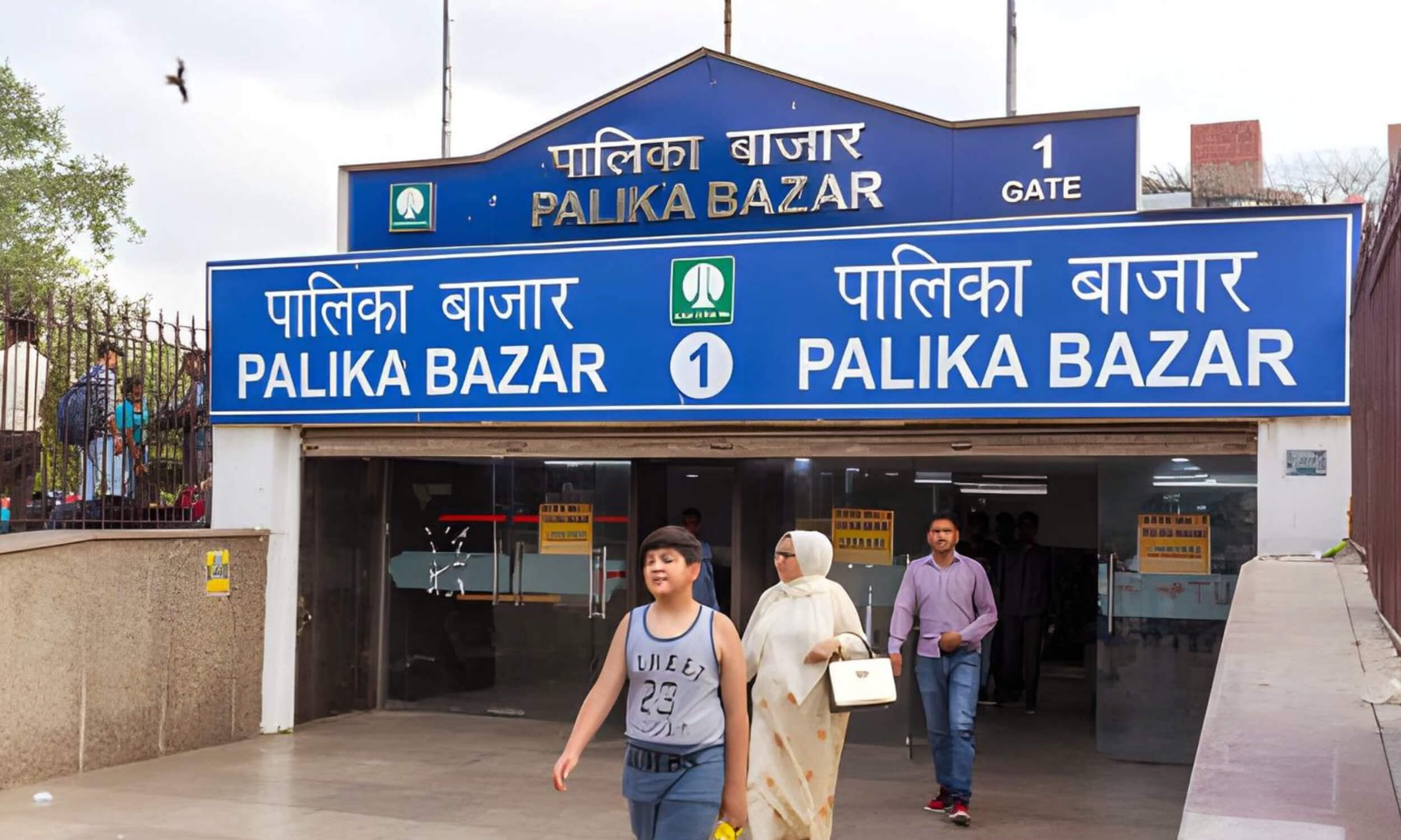 Palika Bazar Market Delhi