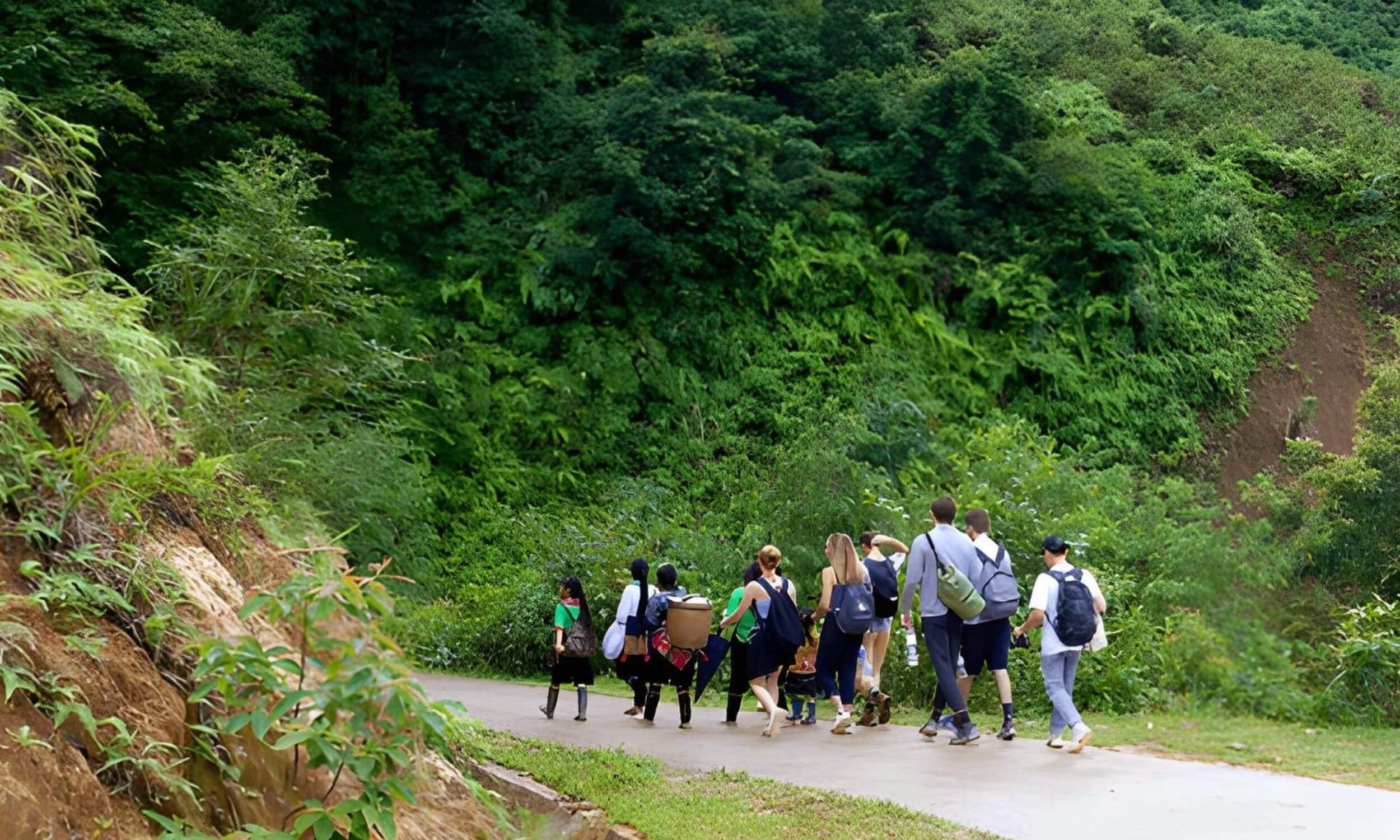 Hike at Sa Pa Vietnam
