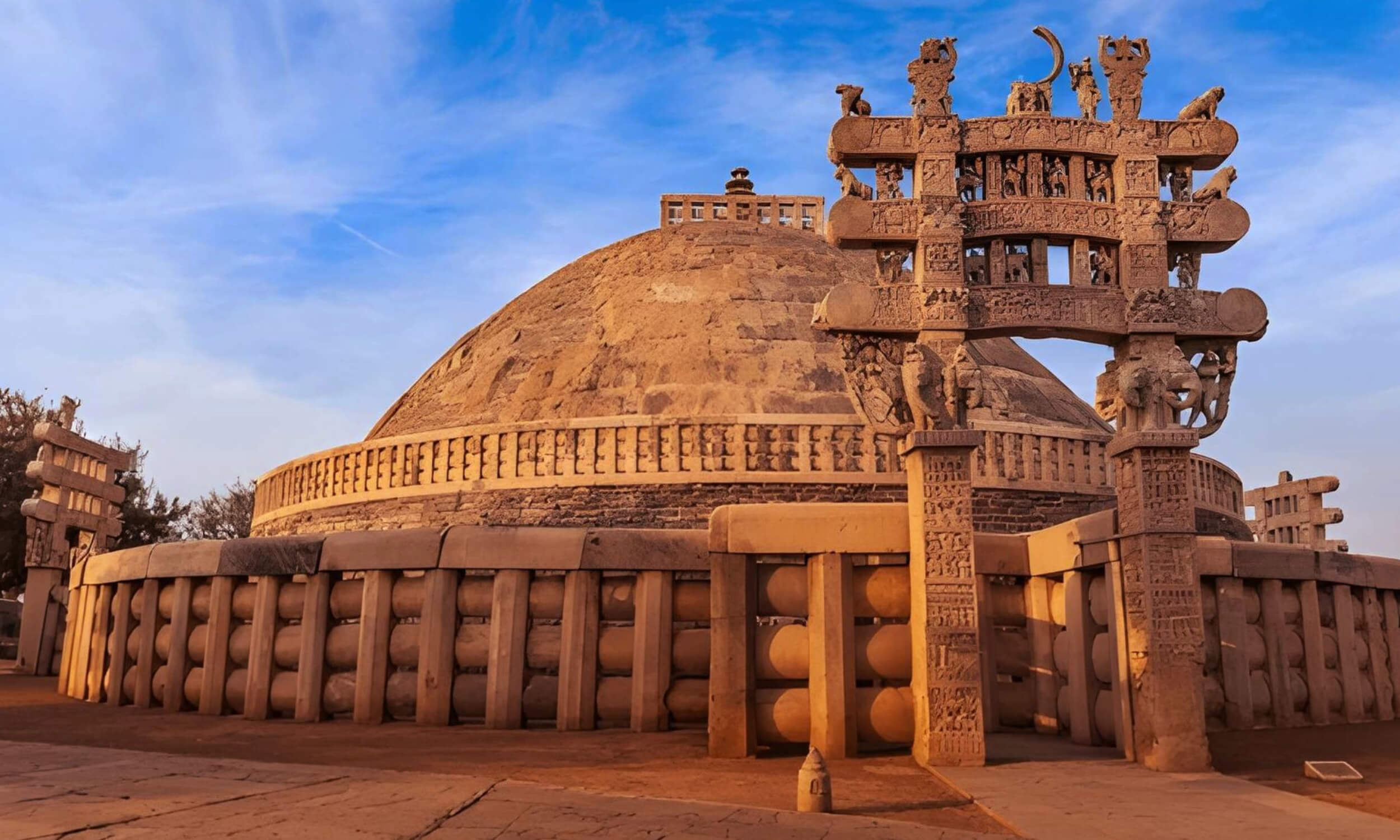 Buddhist Monuments at Sanchi, Madhya Pradesh