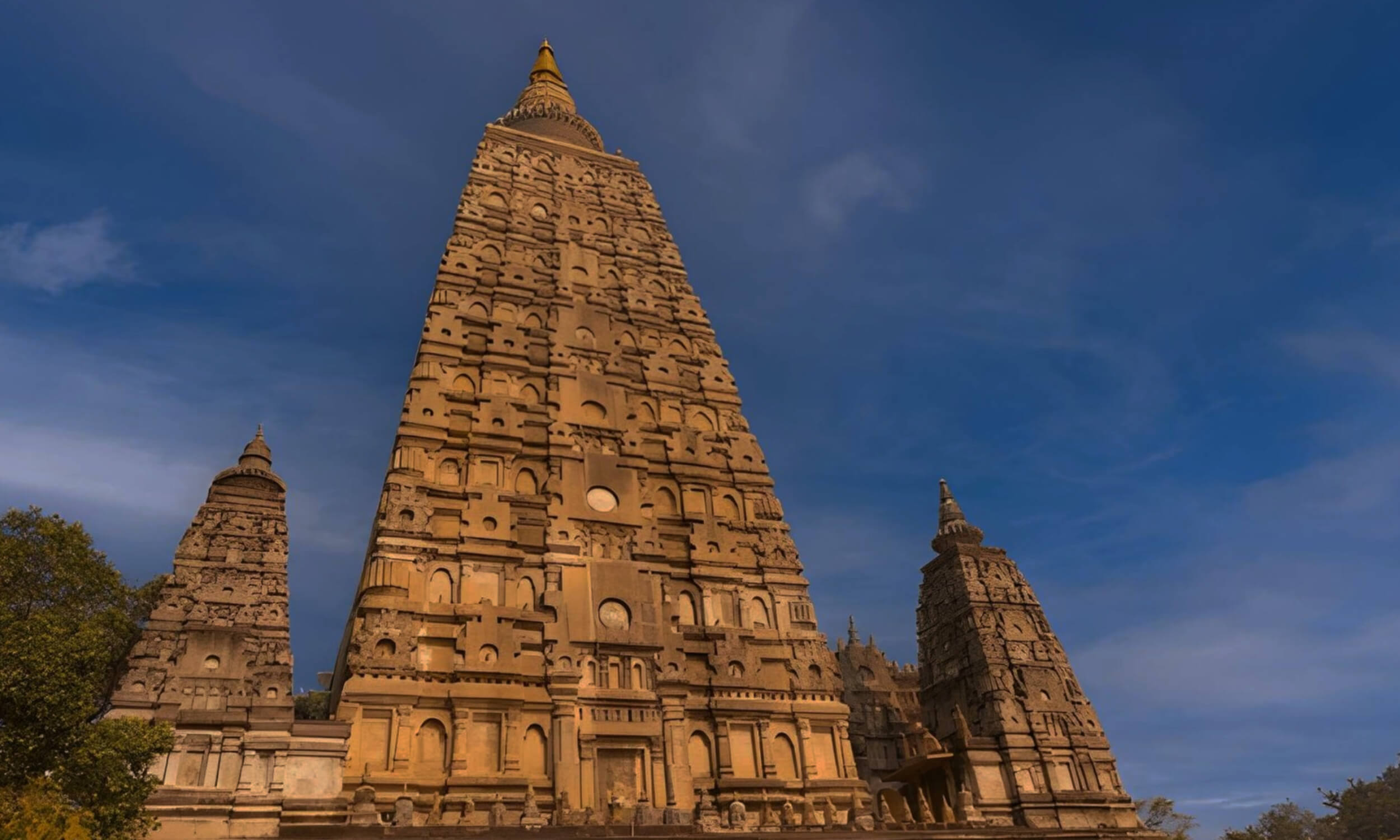 Mahabodhi Temple Complex Bodhgaya Bihar