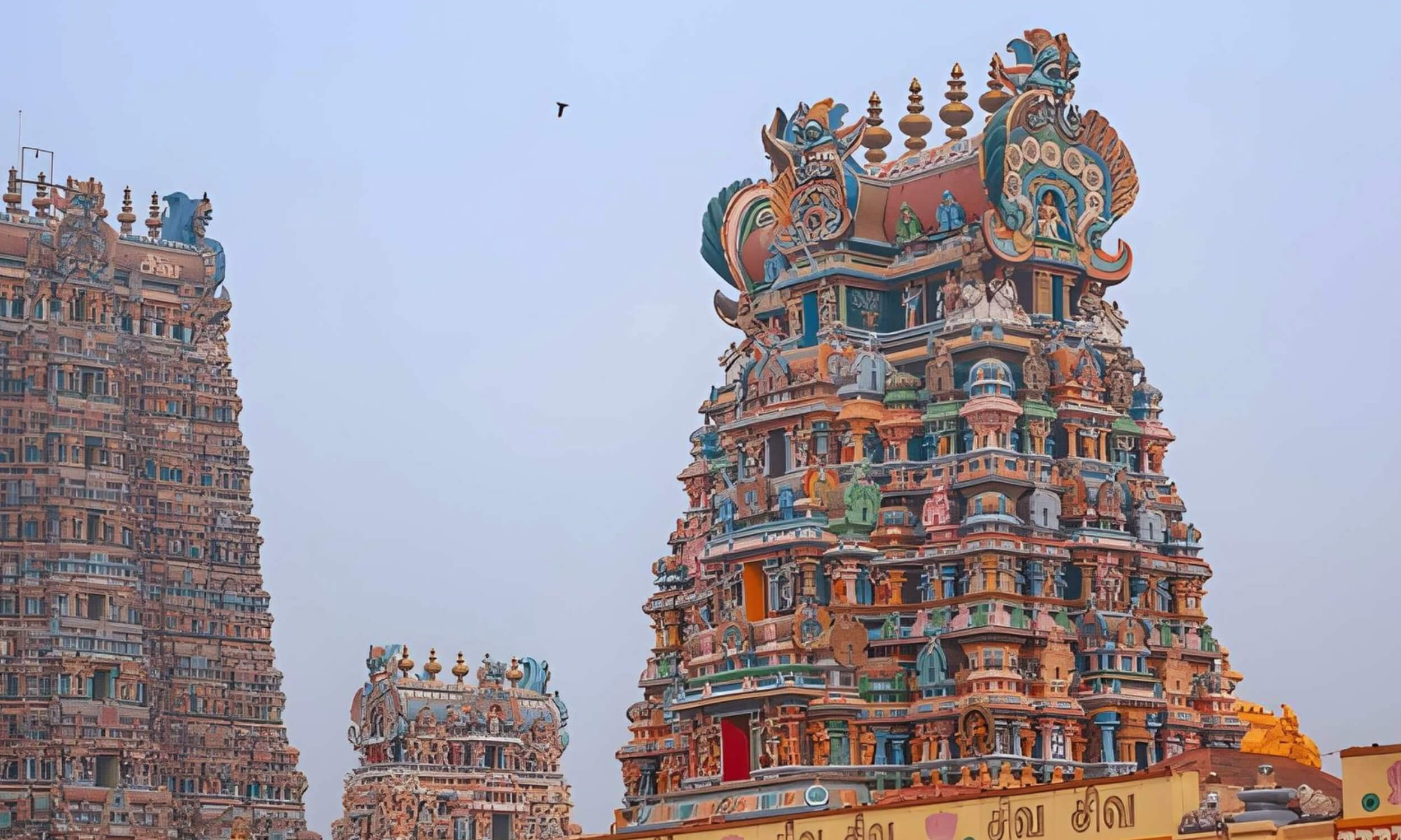 Meenakshi Temple Madurai, Tamil Nadu