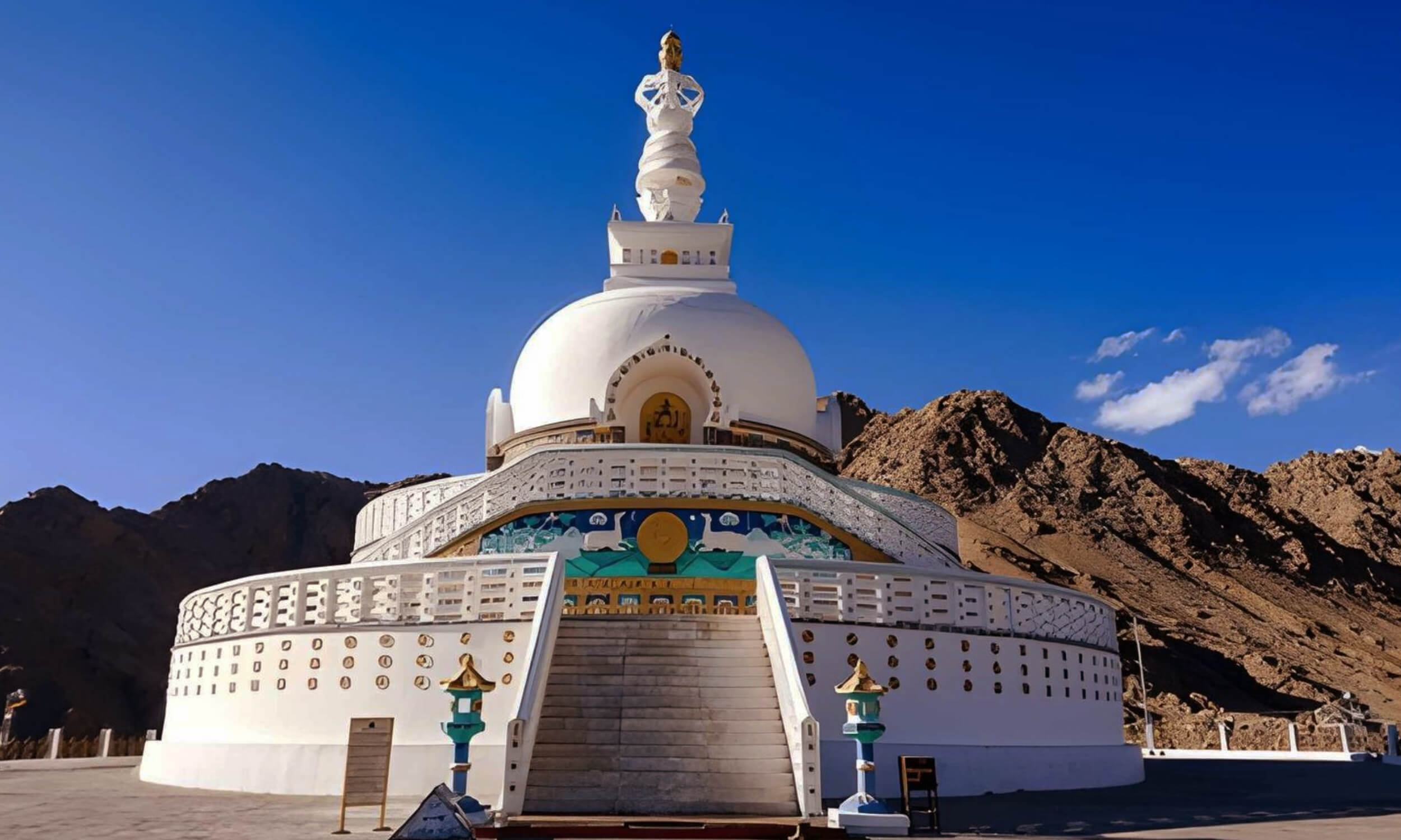 Shanti Stupa Leh Ladakh