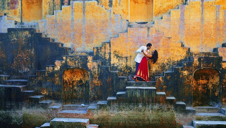 Jaipur heritage architecture pre wedding location